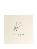 Ruth Jackson sympathy card flowers 6g, imported from the UK