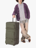 Eastpak large 2-wheel suitcase 115L monotone khaki, UK version