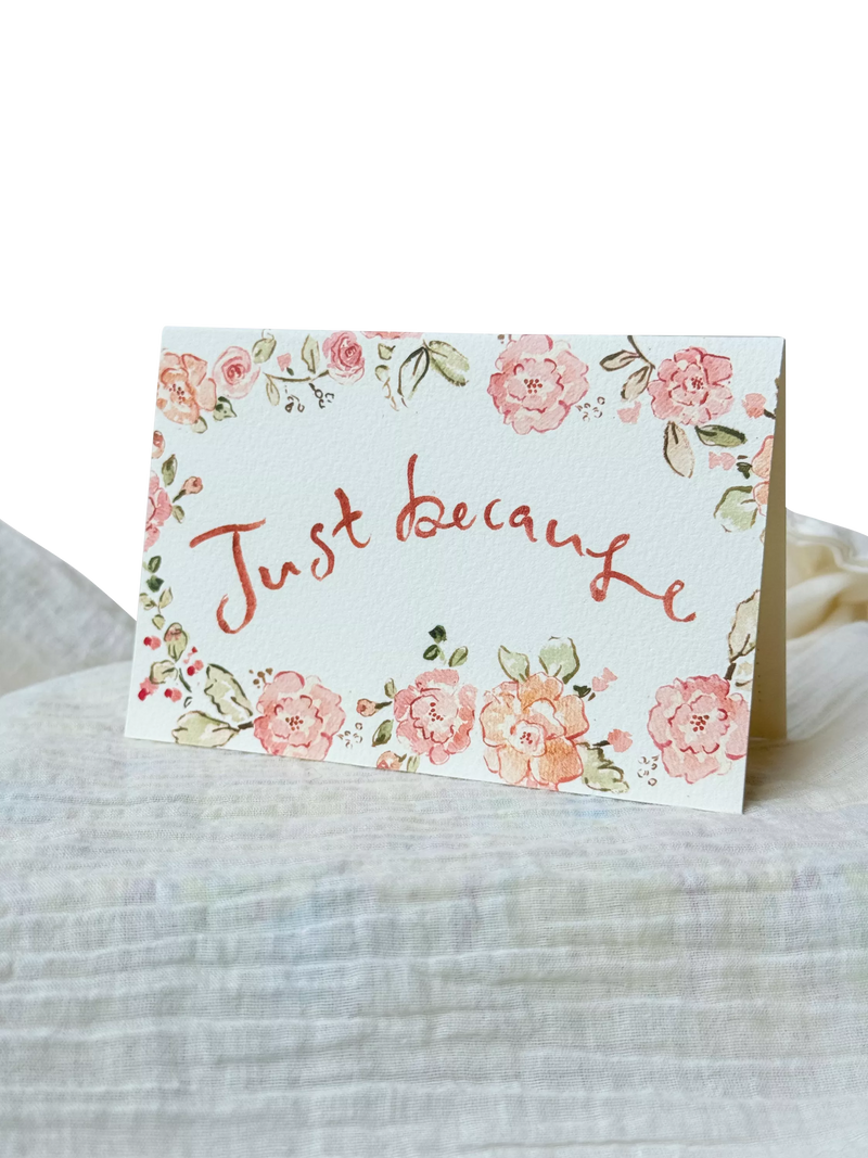 Sophie Amelia Creates blank greeting card - British product