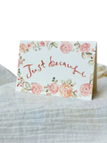 Sophie Amelia Creates blank greeting card - British product