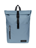 Eastpak roll top 16in backpack 23L tarp dust blue (British brand)