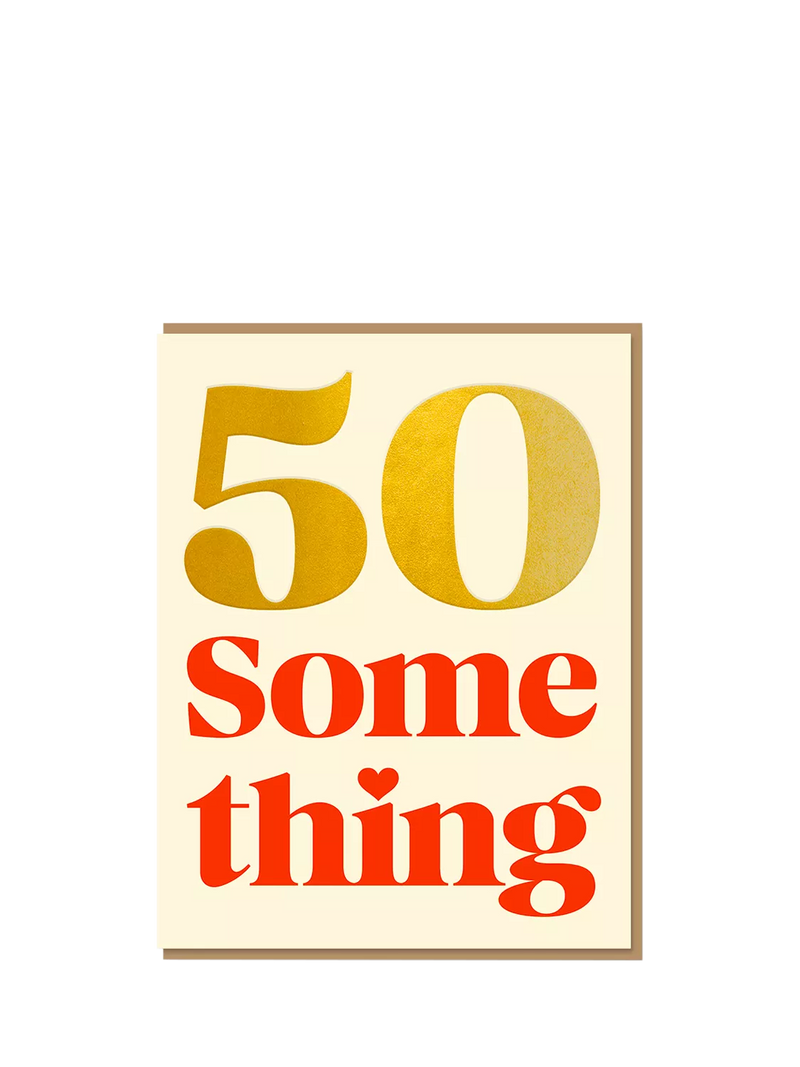 Nineteen Seventy Three 50th birthday card 140x108mm - British product
