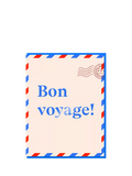 Nineteen Seventy Three bon voyage leaving card with blue envelope - British product