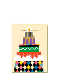 Nineteen Seventy Three cake tower birthday card (British brand)