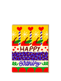 Nineteen Seventy Three fruit cake birthday card (British brand)