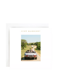 Susan O'Hanlon Just Married wedding card (British brand)
