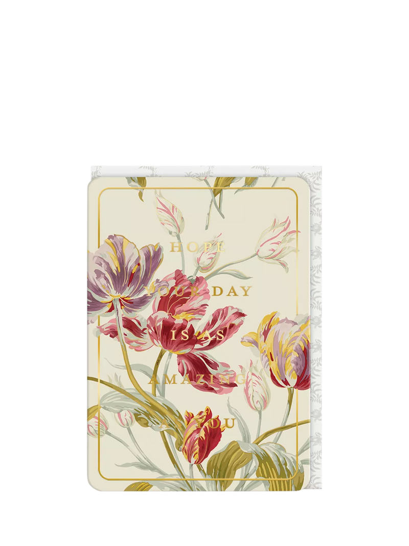 Laura Ashley Gosford Floral Birthday Card, imported from the UK