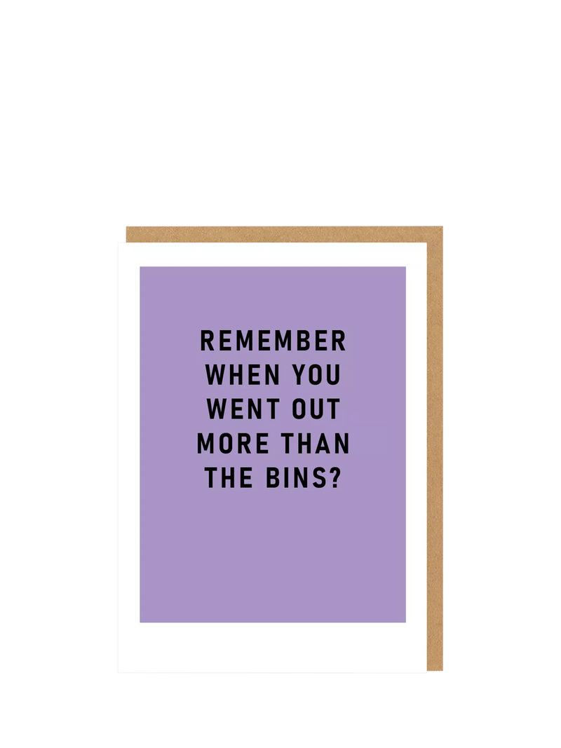 Ohh Deer blank inside birthday card with foil, UK version