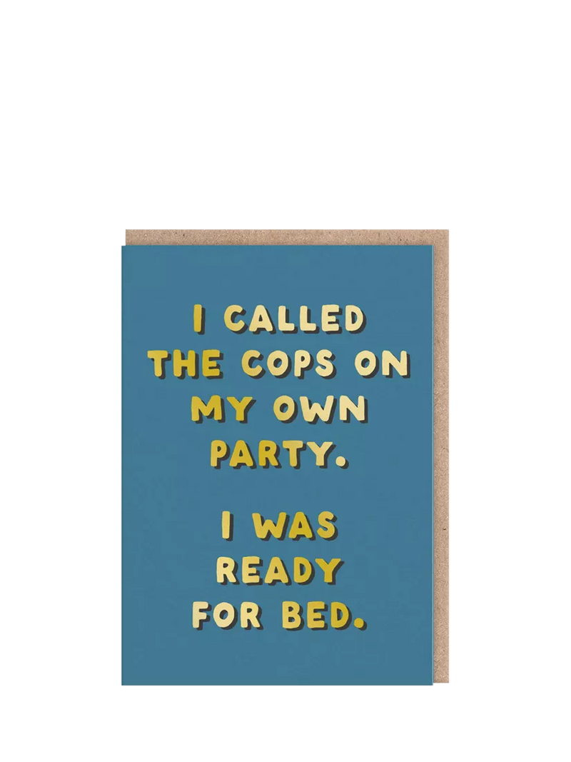 Ohh Deer blank foil greeting card (British brand)