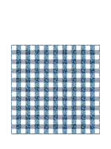 John Lewis Alice Caroline Blue Gingham Patchwork Quilt Kit- Buy online at McGrocer