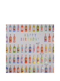 Wendy Jones Blackett beer bottles birthday card (British brand)