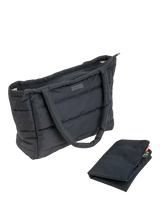 John Lewis Done by Deer Quilted Changing Tote Bag, Black- Buy online at McGrocer