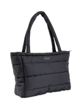 Done by Deer quilted changing tote bag in black (British brand)