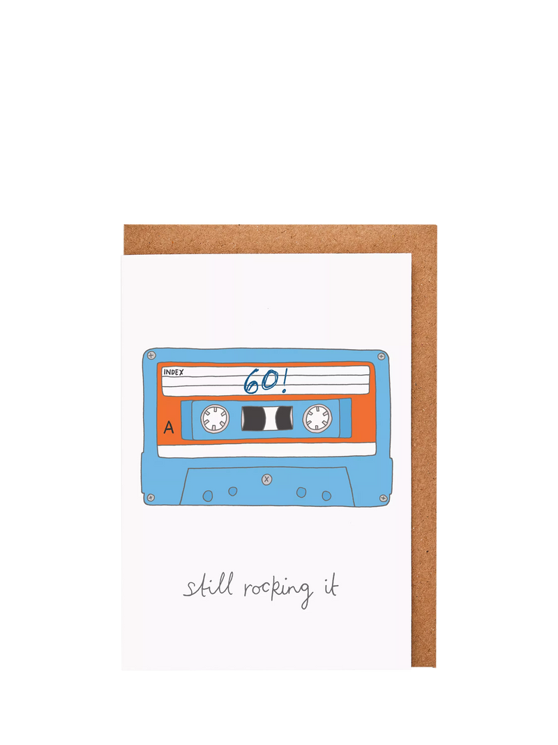 You've Got Pen On Your Face 60th birthday card, UK version
