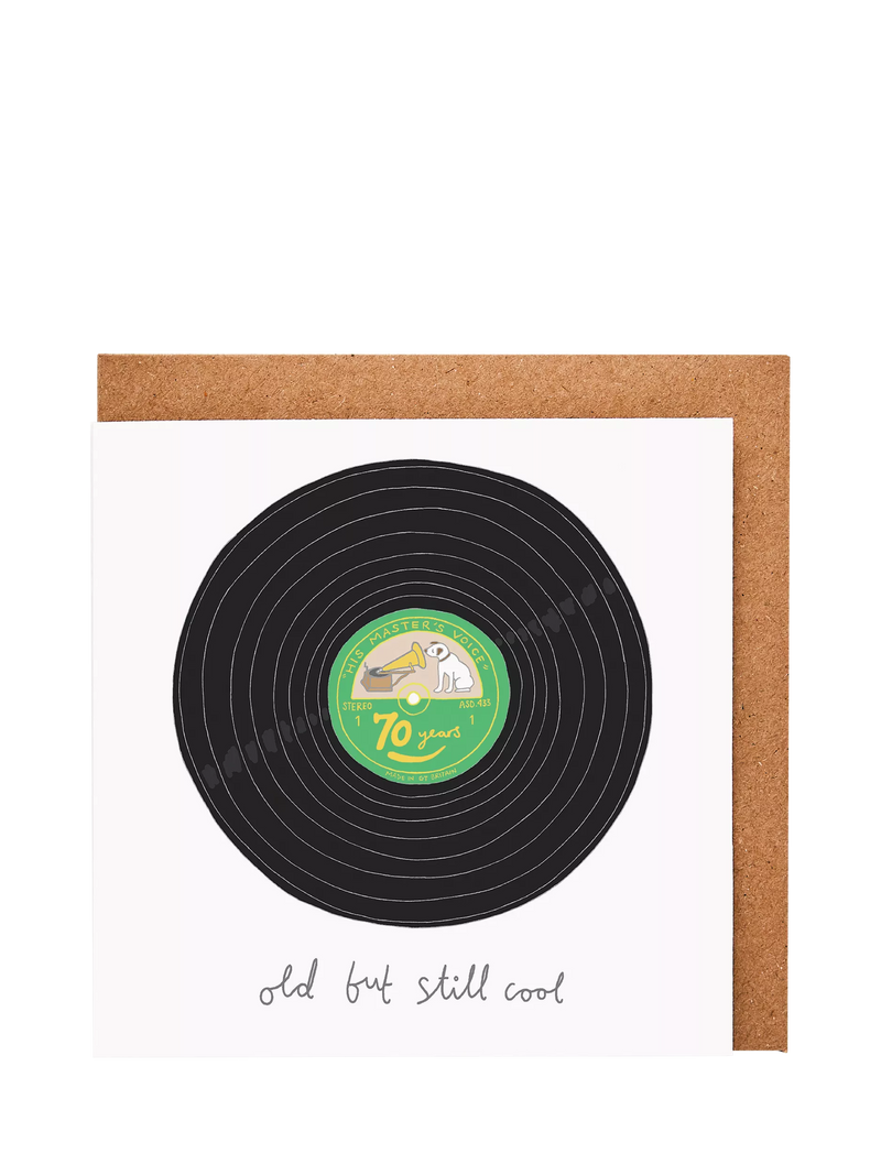You've Got Pen On Your Face 70th birthday greeting card - British product