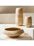West Elm ceramic bowl marble effect 34cm (British brand)