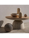 West Elm ceramic bowl marble effect 34cm (British brand)