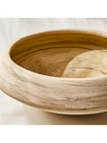 West Elm ceramic bowl marble effect 34cm (British brand)