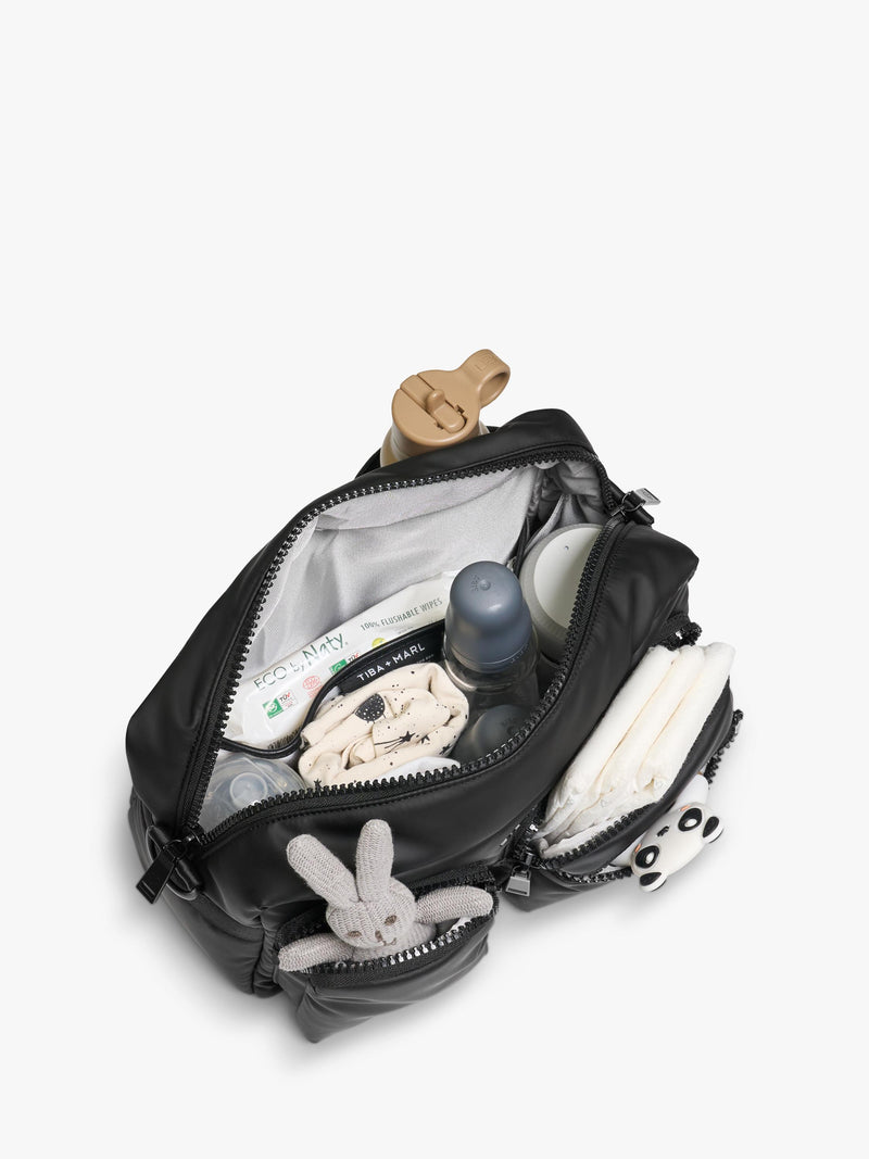 Tiba + Marl Axel stroller organiser black (British brand)