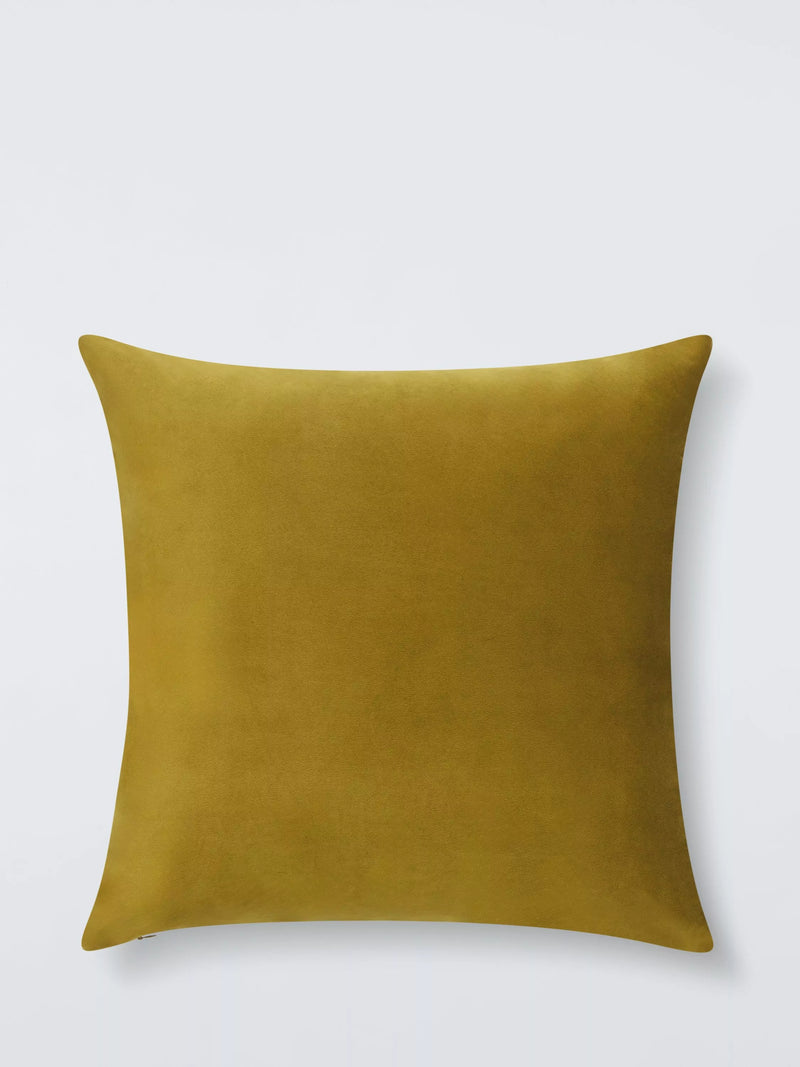 John Lewis velvet cushion Pickle 45x45cm - British product