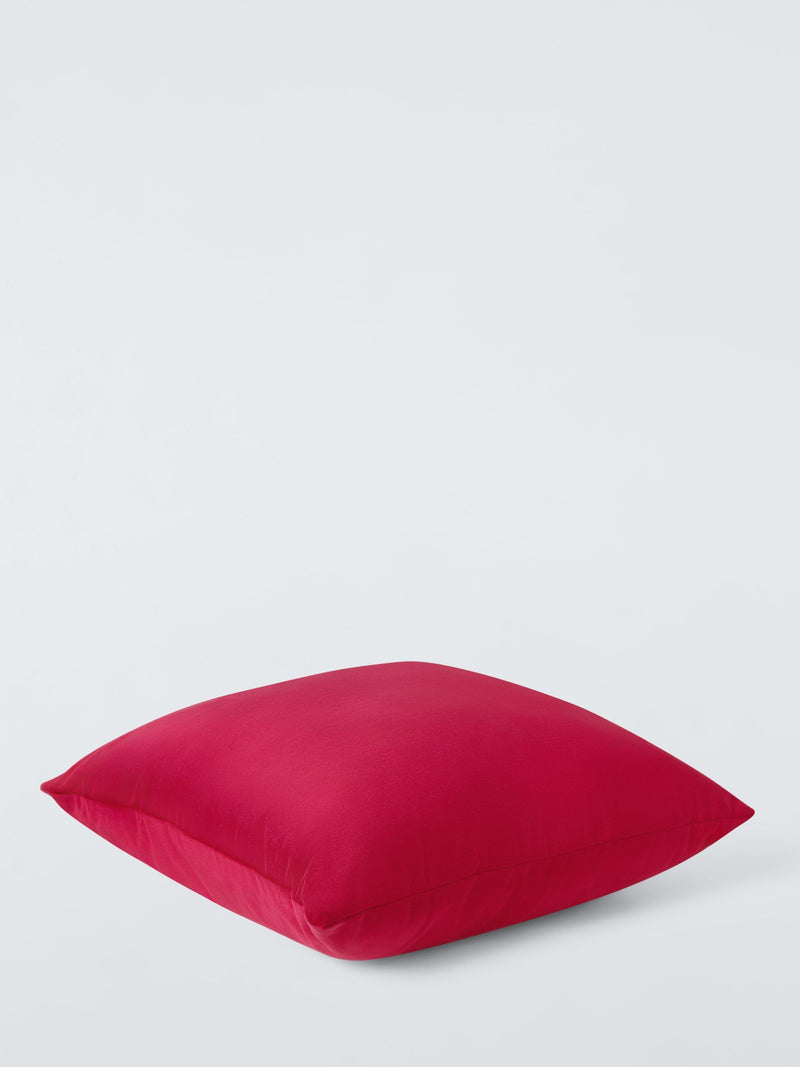 John Lewis square velvet cushion fuchsia 45x45cm - British product