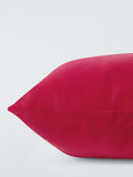 John Lewis square velvet cushion fuchsia 45x45cm - British product