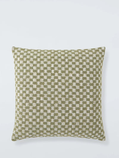 John Lewis John Lewis Woven Check Scatter Cushion 50 x 50cm- Buy online at McGrocer