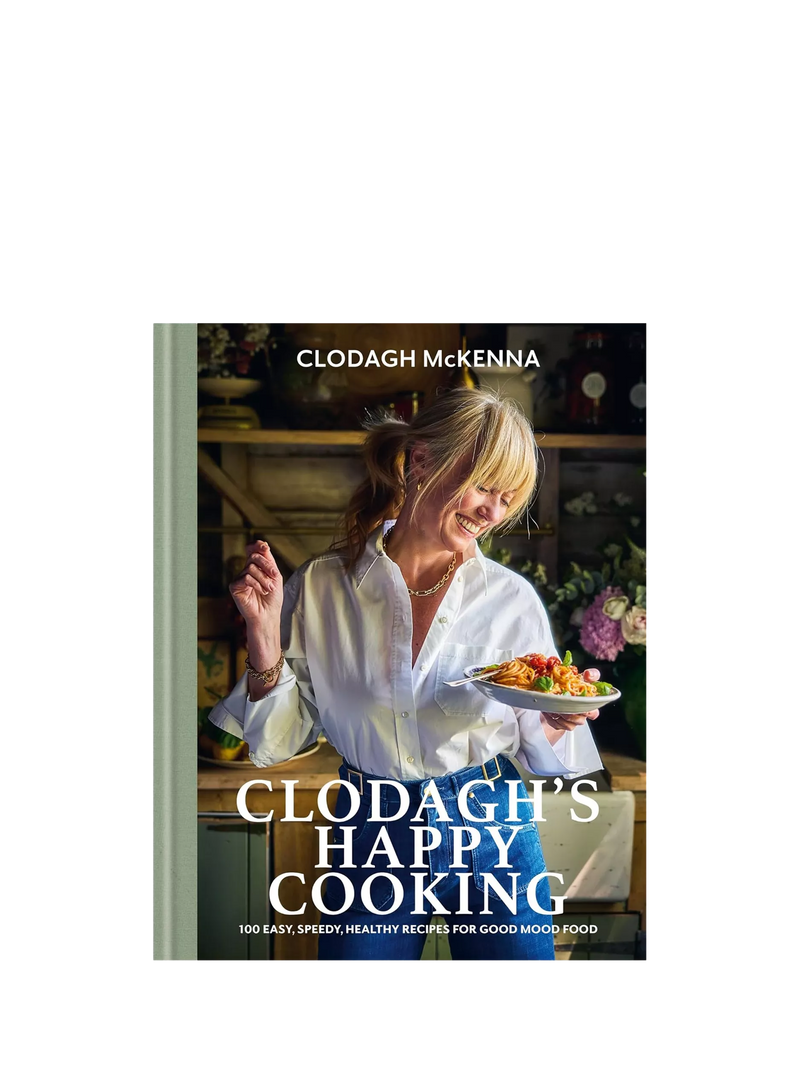 Clodagh McKenna Happy Cooking cookbook, imported from the UK