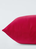 John Lewis polyester velvet cushion fuchsia 35x55cm - British product