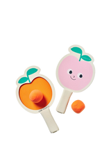 John Lewis Sunnylife Poppy the Peach Riptape Beach Bats Set of 2- Buy online at McGrocer