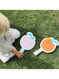 Sunnylife Poppy the Peach riptape beach bats set of 2, imported from the UK