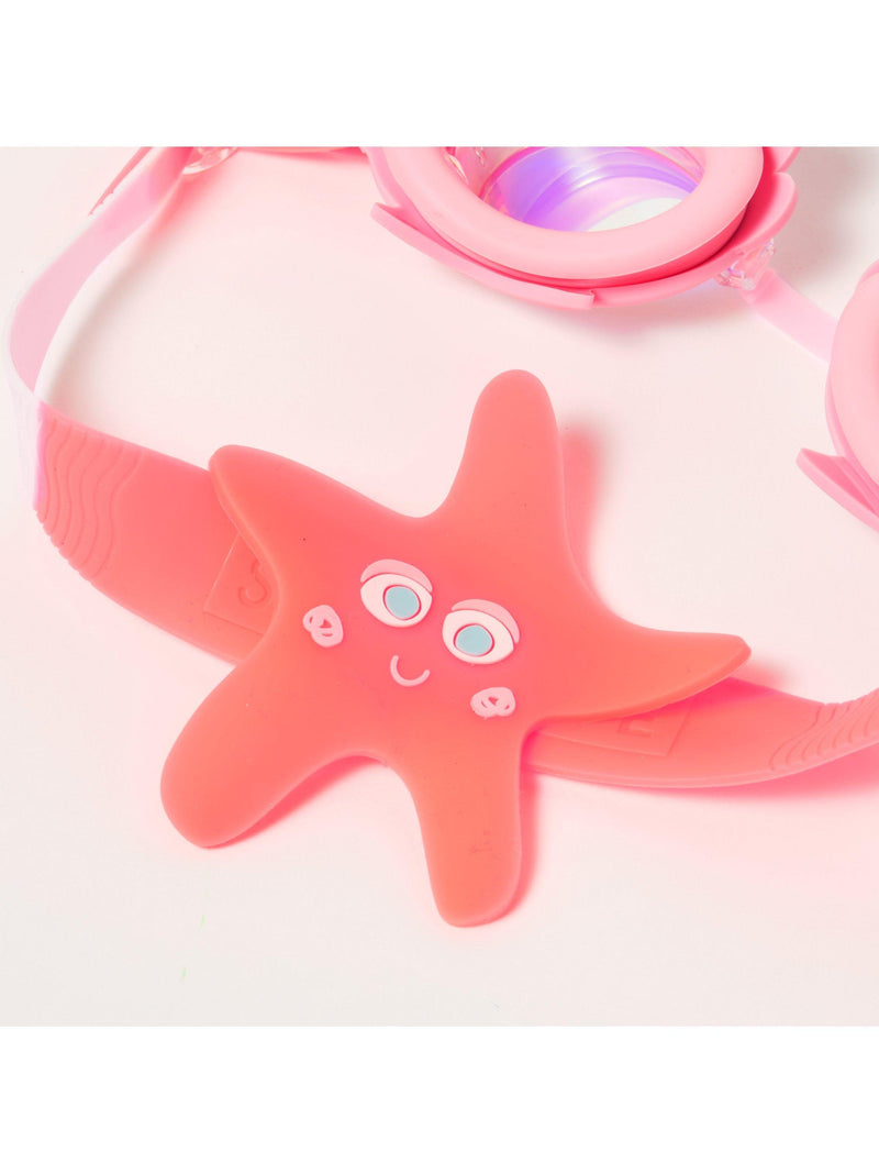 Sunnylife kids swimming goggles neon strawberry, UK version