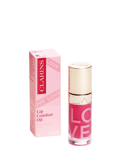 John Lewis Clarins Limited Edition Love Lip Comfort Oil 7ml- Buy online at McGrocer