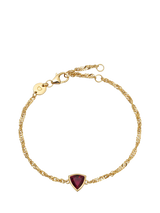 John Lewis Daisy London July Ruby Birthstone Bracelet- Buy online at McGrocer
