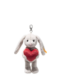 Steiff Hoppie plush rabbit love pendant 15cm, UK version