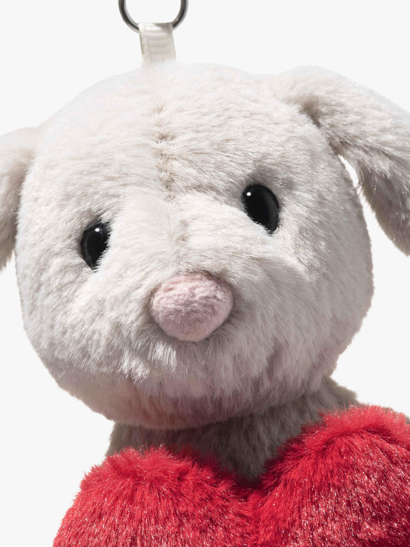 Steiff Hoppie plush rabbit love pendant 15cm, UK version