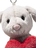 Steiff Hoppie plush rabbit love pendant 15cm, UK version