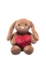 John Lewis Steiff Hoppie Rabbit Love Plush Toy, 16cm- Buy online at McGrocer