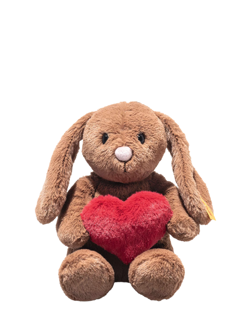 Steiff Hoppie Rabbit soft plush toy 16cm, imported from the UK