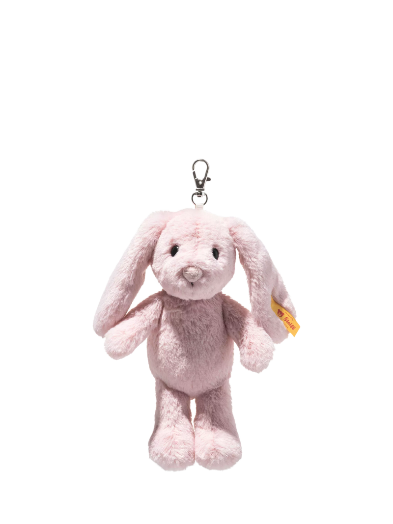 Steiff plush rabbit key ring 16 cm, UK version