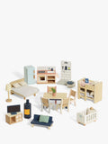 Le Toy Van dollhouse furniture set 35-piece, imported from the UK
