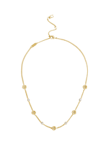 John Lewis Coach Curb Chain Strand Necklace, Crystal- Buy online at McGrocer