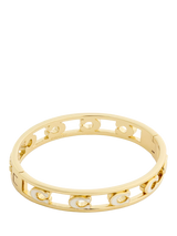 John Lewis Coach Signature C Bangle Bracelet, Chalk- Buy online at McGrocer