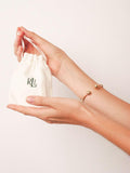 Lauren Ralph Lauren gold interlock toggle bracelet (British brand)