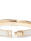 Lauren Ralph Lauren monogram bangle gold/white, UK version
