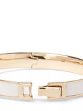 Lauren Ralph Lauren monogram bangle gold/white, UK version