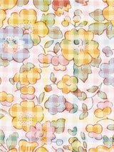 John Lewis Liberty Fabrics Tana Lawn Betsy Check Fabric, Yellow- Buy online at McGrocer