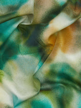John Lewis Liberty Fabrics Tana Lawn Jessica Alexandra Fabric, Green- Buy online at McGrocer