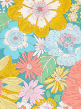 John Lewis Liberty Fabrics Tana Lawn Summers in the Sun Floral Fabric, Multi- Buy online at McGrocer