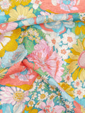 Liberty Fabrics Tana Lawn Summers in the Sun floral fabric (British brand)